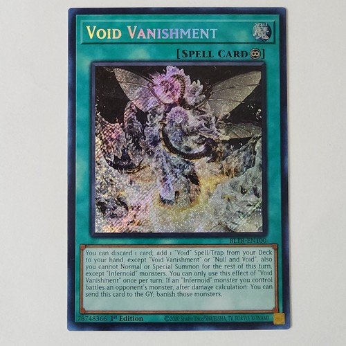 Void Vanishment - BLTR-EN100 - Secret Rare - NM - 1st ed - Yugioh - Picture 1 of 2