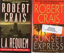 Complete Set Series Lot of 19 Elvis Cole & Joe Pike Books by Robert Crais Racing