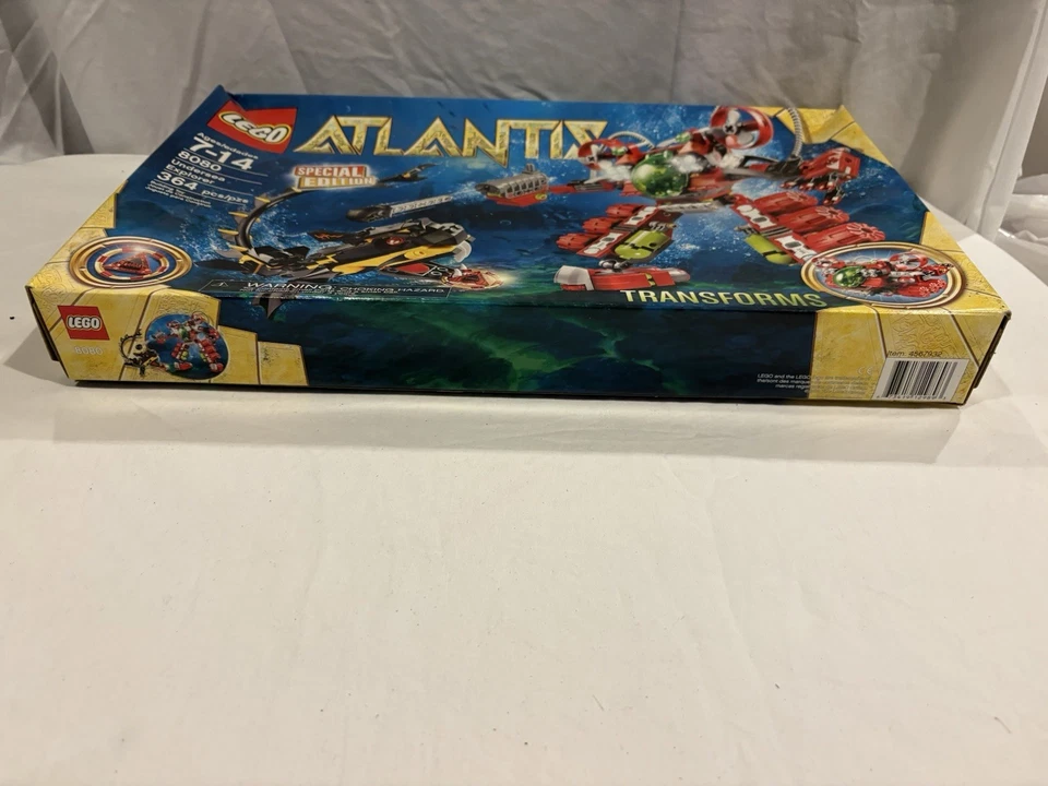 NEW LEGO Atlantis: Undersea Explorer (8080) Sealed NIB Retired (Damaged Box) - Image 4 of 4