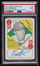 2015 Topps Heritage '51 Blue Back 21/25 Joc Pederson PSA 9 MINT Auto 0e2x