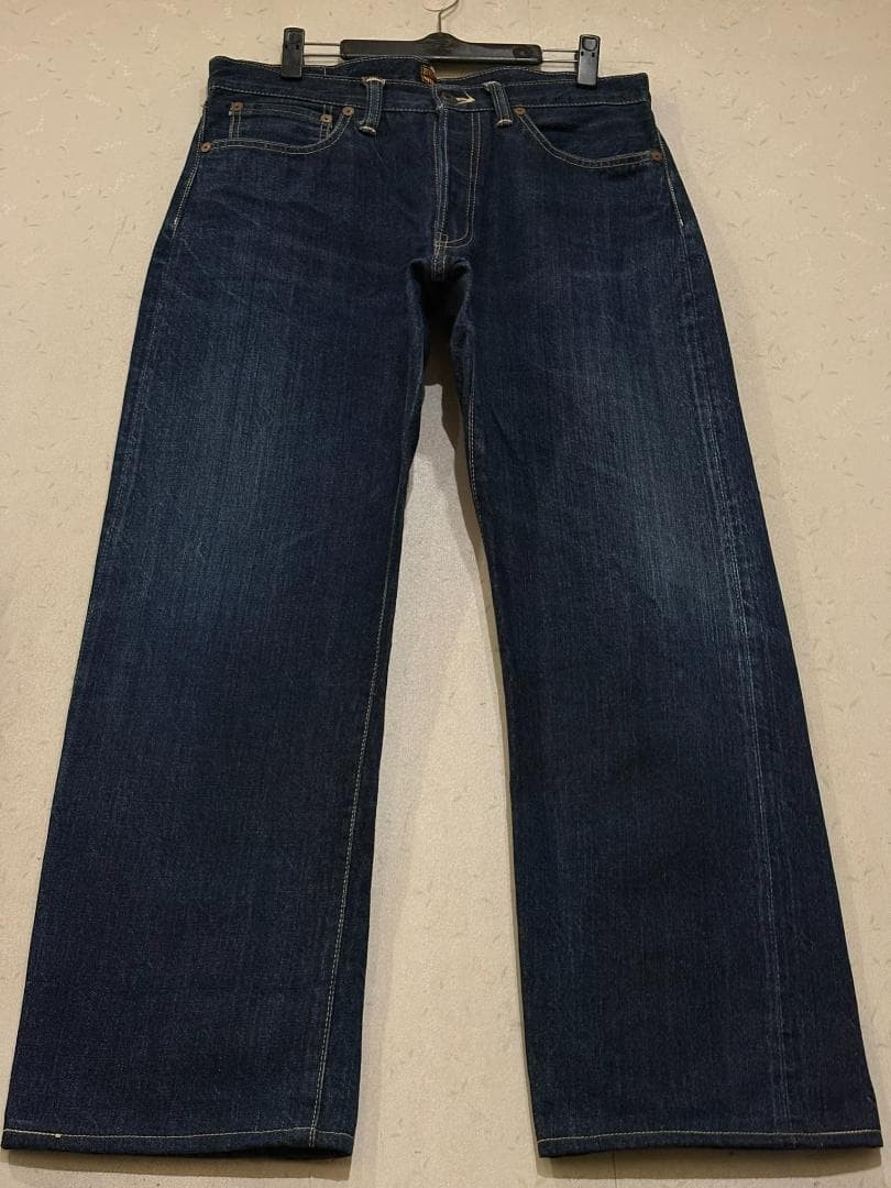 The Real McCoy's Lot S613 Selvedge Denim Jeans W34 Union Ticket The Real McCoy's Lot S613 Selvedge Denim Jeans W34 Union Ticket