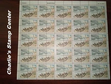 Scott's #1448-51 Full sheet 2c. "Cape Hatteras" from a collection. 1972 MNH,OG.