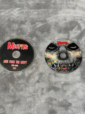 Misfits - Cuts From The Crypt 1996-2001 & Famous Monsters CD - Both SCRATCHED!