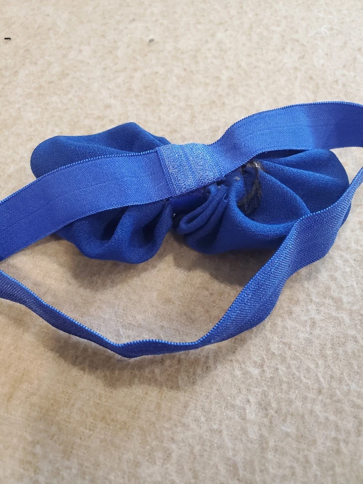 1-pack Kids Girl Baby Headband Toddler Hair Bow Elastic Hair Band Satin Headwear - Image 3 of 4