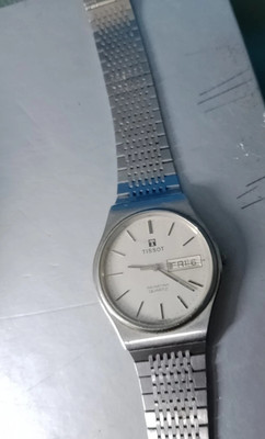 Rarität seltene TISSOT Seastar Vintage Day-Date Quartz Men's Watch