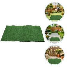 2 PCS Artificial Grass for Turtle Basking Reptiles Floating Platform