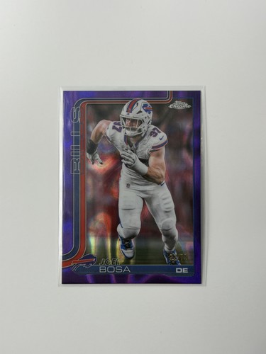 2025 Topps Chrome #36 Joey Bosa Purple Refractor #/75