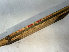 Vintage Accordion 96  Folding Ruler Lufkin X4...