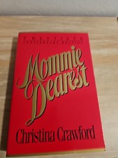 Mommie Dearest 20th Anniversary Ed. Christina Crawford 1997 Inscribed By Author 