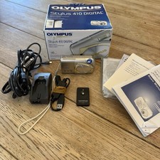 Olympus Stylus 410 Digital 4.0 MP Camera - Battery, Charger, AC Adapter, Card