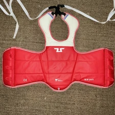 Reversible Red & Blue EZ-Fit Chest Protector World Taekwondo ez-fit #2 Size