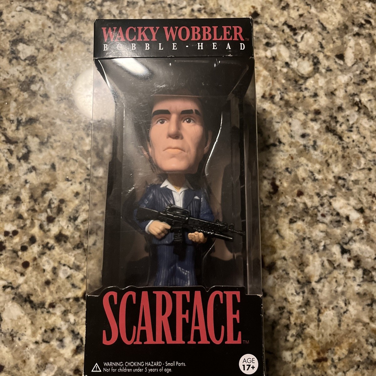 Funko Scarface Wacky Wobbler Bobble Head Al Pacino, Tony Montana