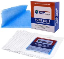 - Pure Blue Superior Tack Cloths - Tack Rags Box of 12 - Automotive Car Paint