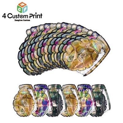 3.5g Smell Proof Mylar Bags 3 Assorted Styles for Snack Storage On-the-Go 100pcs