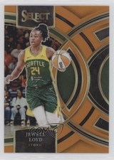 2024 Panini Select WNBA Premier Level Orange Prizm 90/125 Jewell Loyd #142 14t3