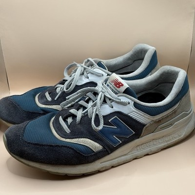 New Balance 997H Navy - CM997HDQ Tennis Shoes Men s Size 15 Used White And Blue