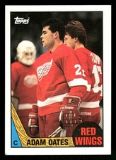 1987-88 Topps Hockey Card #123 Adam Oates