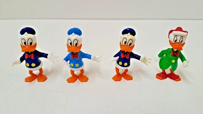 !! Ü-Ei !!! 4 Steckfiguren "Donald und seine Freunde" EU 1988, 100 % Original !! - Bild 1 von 4