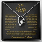 To My Wife Necklace, Gift For Wife, Anniversary Gift For Wife, Necklace For Wife