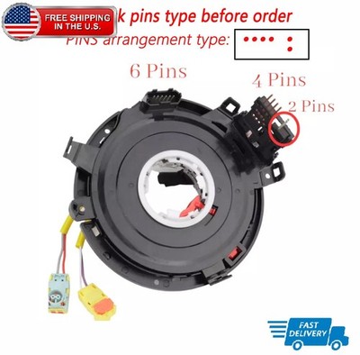 For Dodge Charger 2018 2019 2020 2021 2022 2023 Clock Spring W/Heated 7HJ35DX9AA