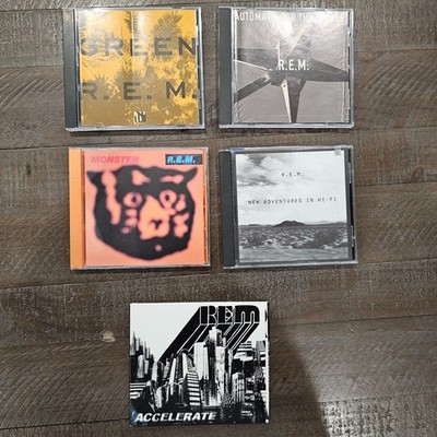 R.E.M. 5 CD LOT [*SEE NOTES!] green automatic monster adventures accelerate rem