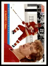 1991-92 SCORE AMERICAN AL MACINNIS #417