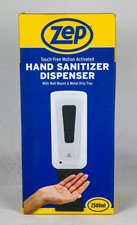Zep Touch-Free Motion Hand Sanitizer/Soap Dispenser Wall Mounted NEW