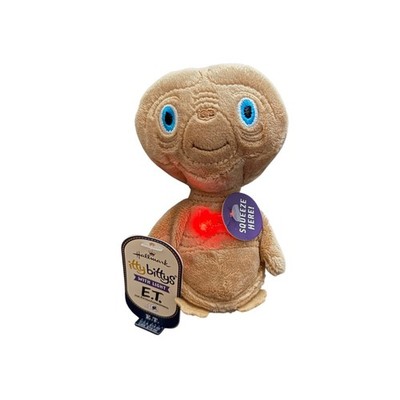 Hallmark Itty Bittys E.T. Plush With Light Up Chest & Tags