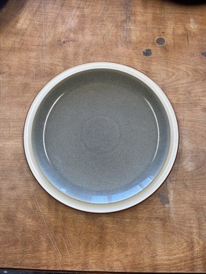 Denby England FIRE Sage Cream Dinner Plate 10 1/2'' 1 ea    6 available