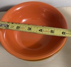 Tastefully Simple Set Of 2  Orange Gold 6.25 X 2 — photo 8