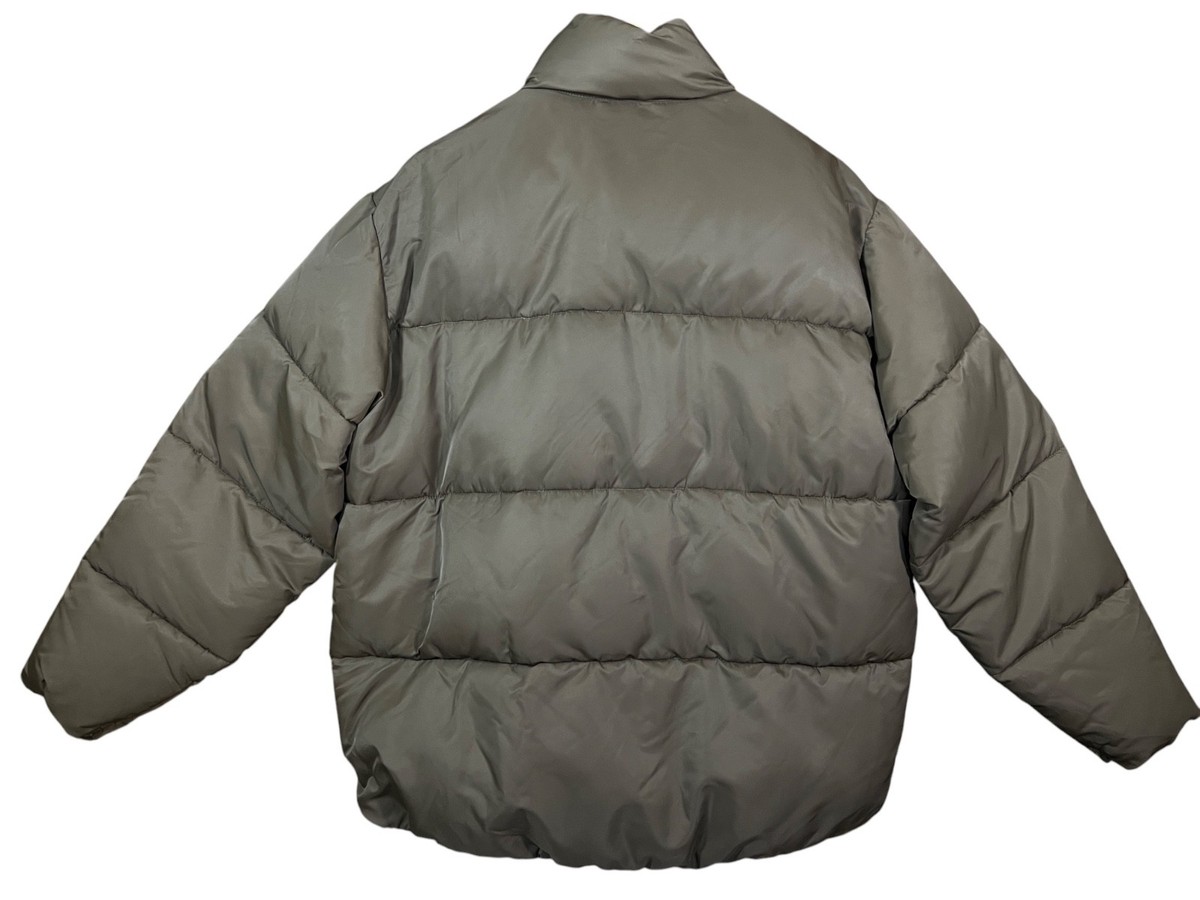 Abercrombie & Fitch グレー ダウンジャケット　サイズXL Abercrombie & Fitch ダウンジャケット XL - メルカリ