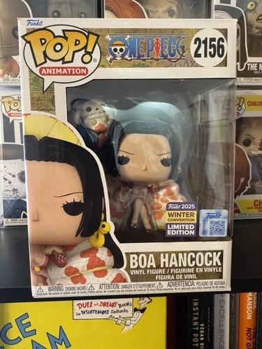 Funko Pop Premium One Piece Boa Hancock On Throne #2156 2025 Winter Convention