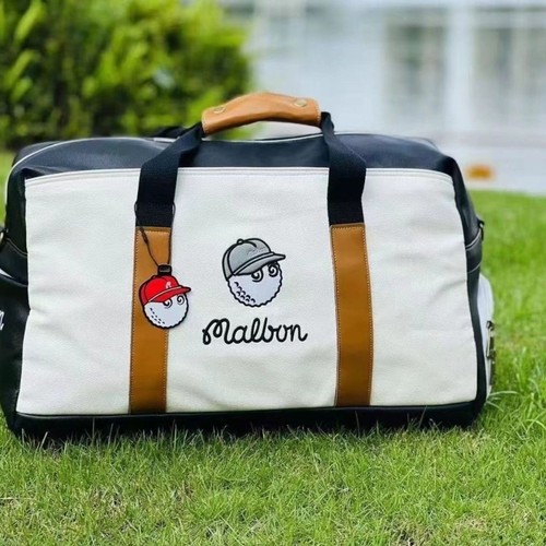Malbon Golf Clothing Bag Outdoor Sports Large Capacity Tennis Carryall 1pc - Picture 2 of 6