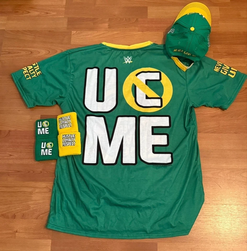 John Cena ProSphere U Can't See Me T-Shirt + Earn The Day Hat & Wrist Bands - Image 2 of 2