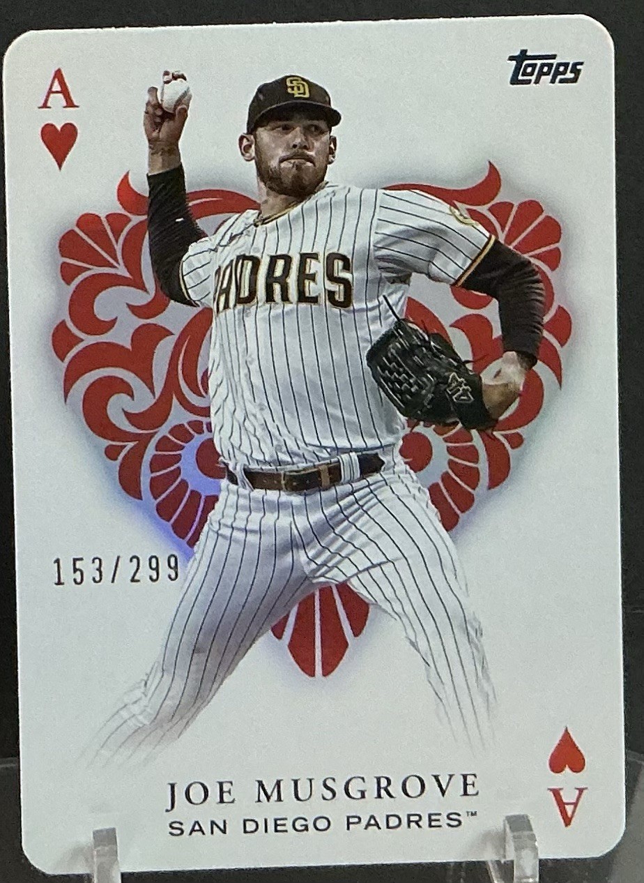 2023 Topps - All Aces Joe Musgrove 153/299 #AA-18 Black