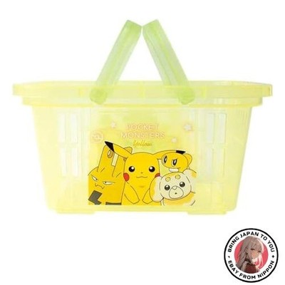 T's Factory Pokémon Elekid Pikachu Fidough Tatsugiri Mini Character Basket Clear
