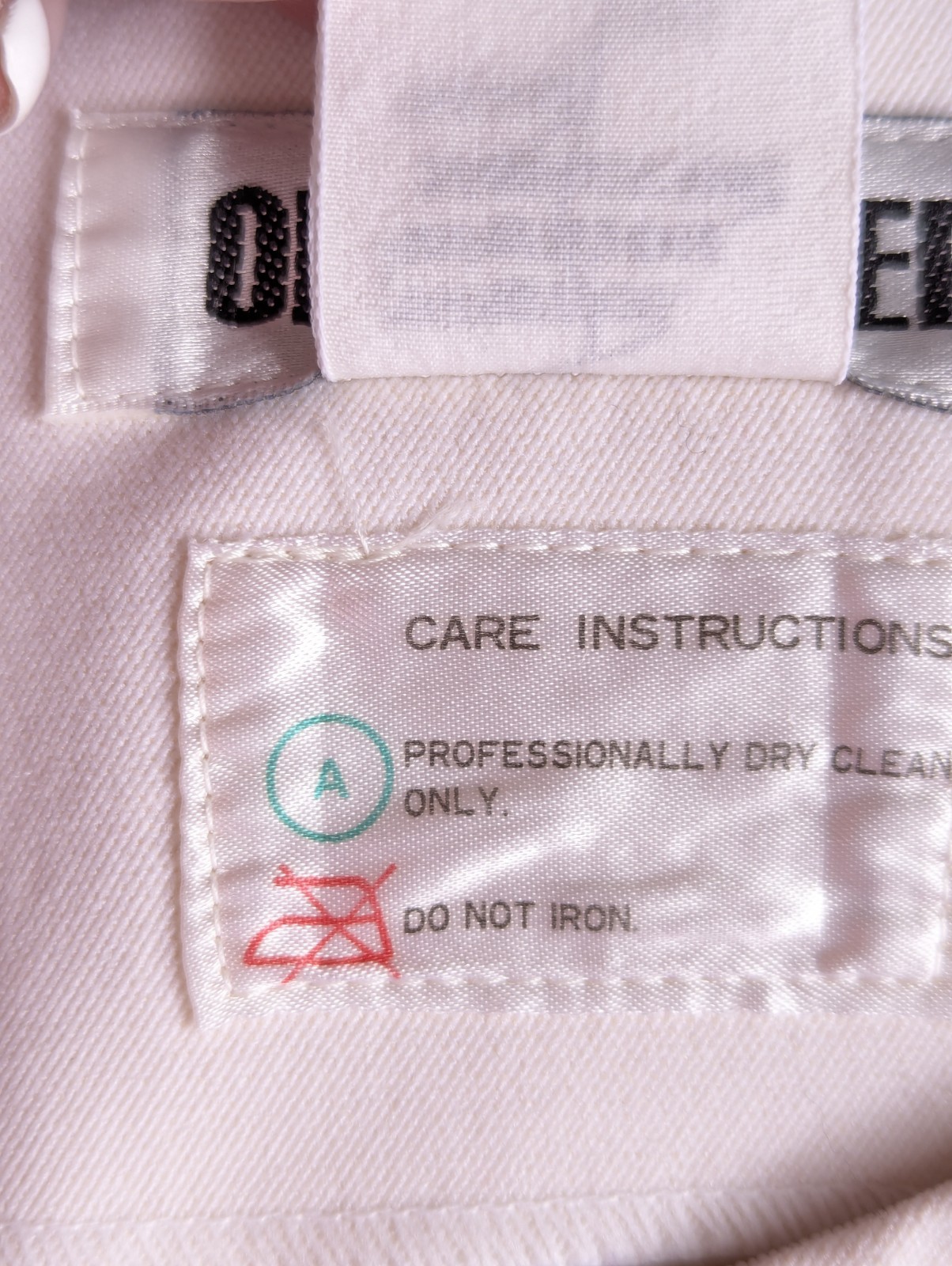 Vtg 90s Obermeyer Stirrup Ski Suit Jumpsuit Women's 10R Ivory Wool Blend Stretch