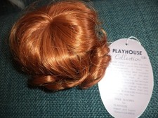 Playhouse Doll Wig Becky Size 7 - 8 Carrot Red