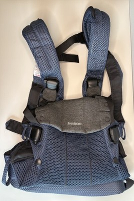 BabyBjörn Baby Carrier Harmony, Navy Blue, 3D Mesh | 3-in-1