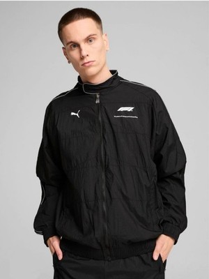 NWT Men's Puma X F1 Formula One Oversize Track Jacket Black 630134-01 Sz L $120 