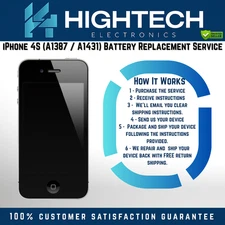 iPhone 4S (A1387 / A1431) Battery Replacement Service Repair