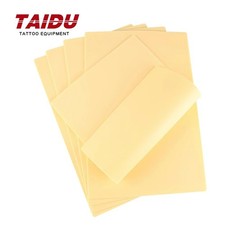 TAIDU Silicone Tattoo Practice Skin A4 6/10pc Synthetic Exercise Fake Skin PMU