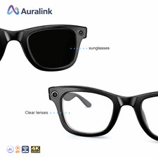 HD Camera Smart Glasses AI Voice Control  Photo Recognition  Translation IP67