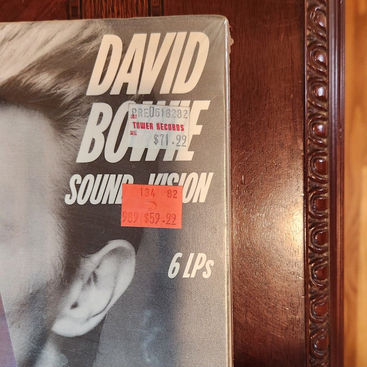 DAVID BOWIE SOUND + VISION - NEW 6 CLEAR LP VINYL RECORD BOX SET