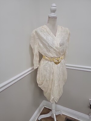 VTG'80s JCPENNEY Ivory Lace Dress/Knee Length Wedding /Cocktail/Evening NWT | eBay VTG'80s JCPENNEY Ivory Lace Dress/Knee Length Wedding /Cocktail/Evening NWT | eBay