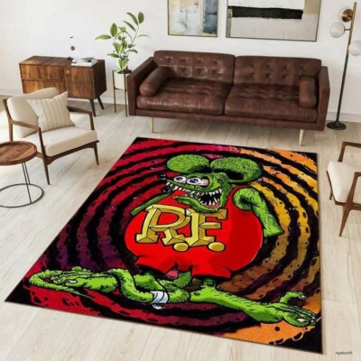 Stunning Rat Fink Doormat, Welcome Mat, Floor Mat, Living Room Decor
