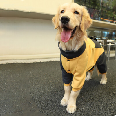 Dog Hoodies Clothes Sweater Pets for Golden Retriever Medium Large