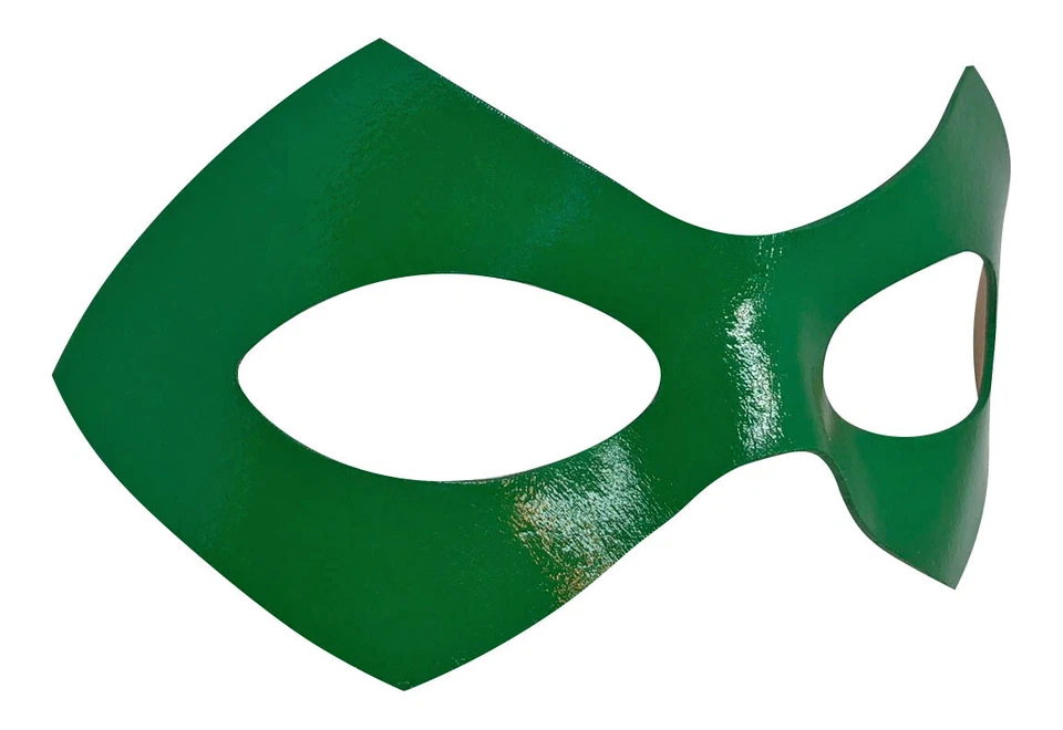 Riddler Green Costume Leather Eye Mask - MOST Authentic - FREE Bonus! - Image 2 of 4