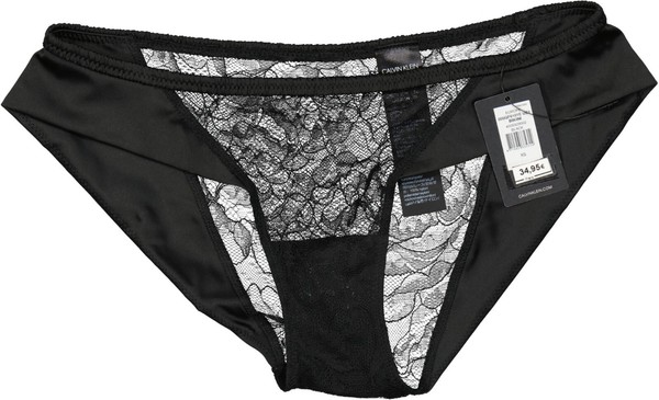 Neu ! Calvin Klein Damen Slip Schwarz Gr. Xs-image