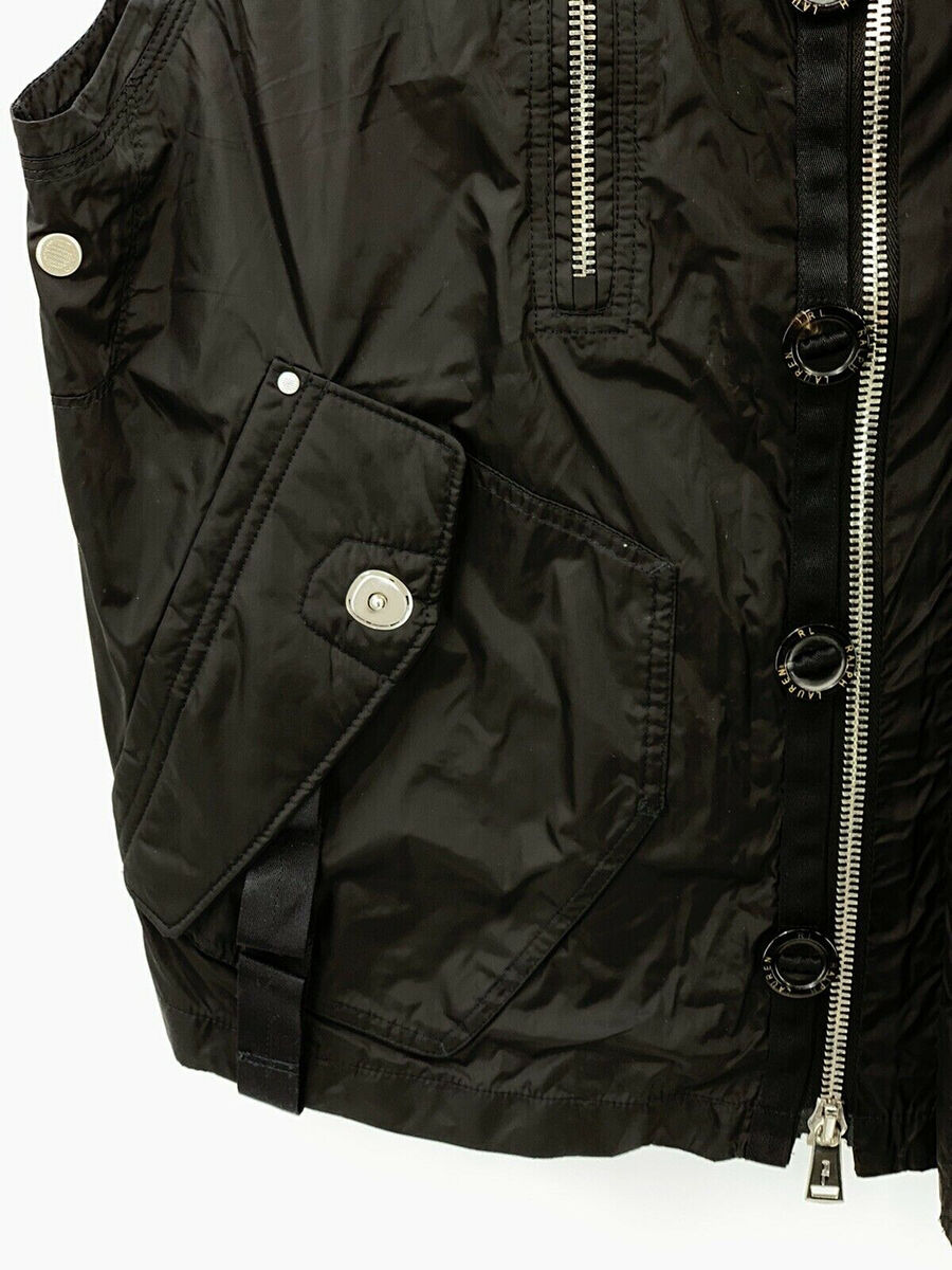 RARE Black Label Ralph Lauren Vest Pockets Hood XL Zipper | eBay RARE Black Label Ralph Lauren Vest Pockets Hood XL Zipper | eBay